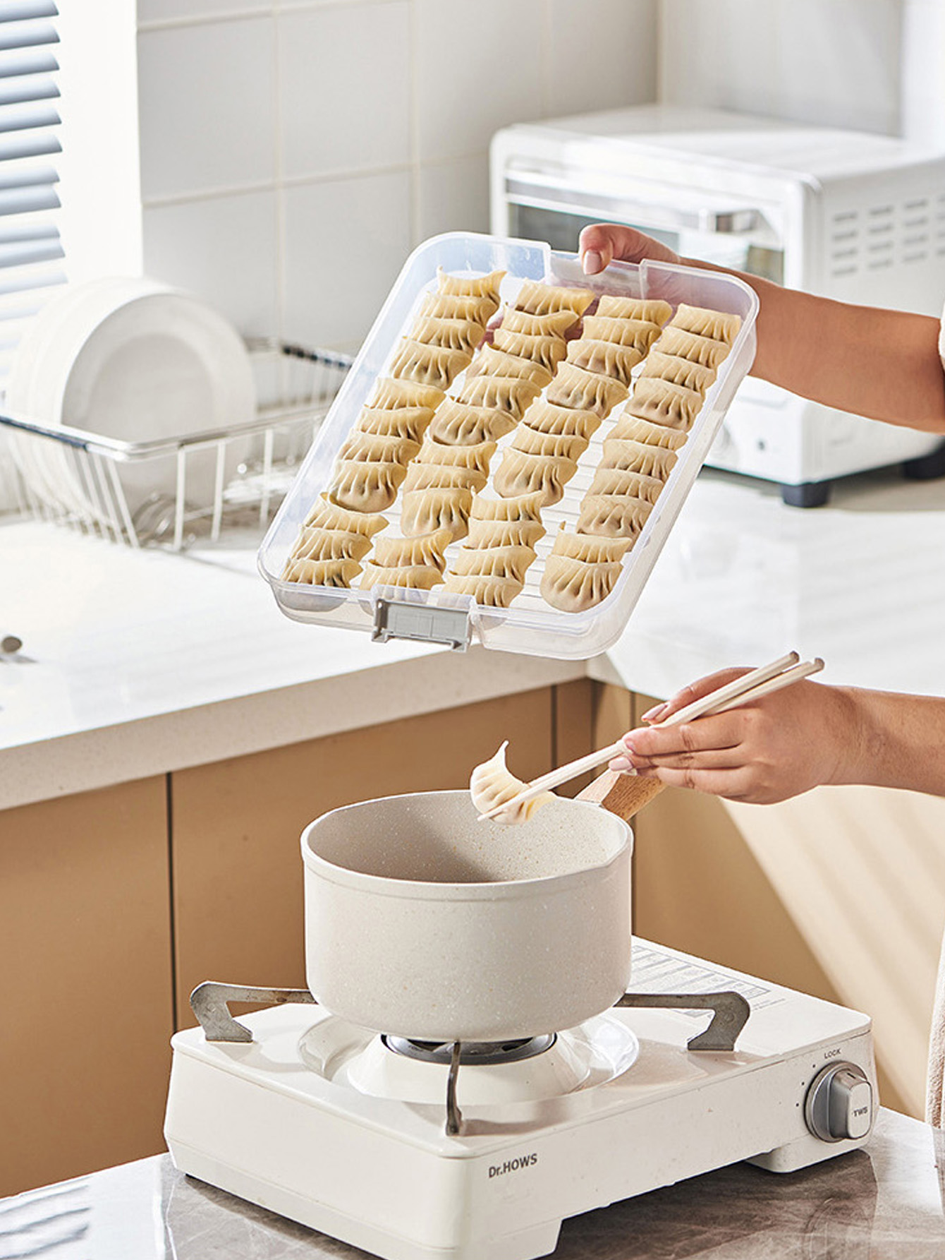 1PC Wielowarstwowy organizer n – Food Storage Essentials recenzja i cena