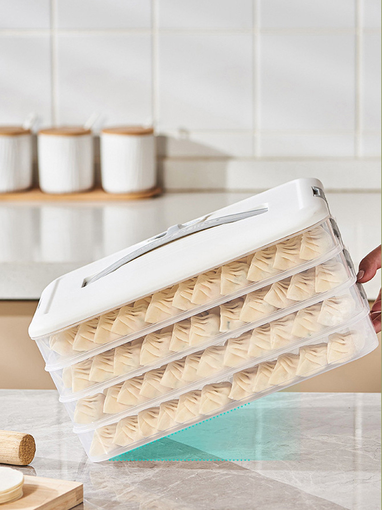 1PC Wielowarstwowy organizer n – Food Storage Essentials recenzja i cena