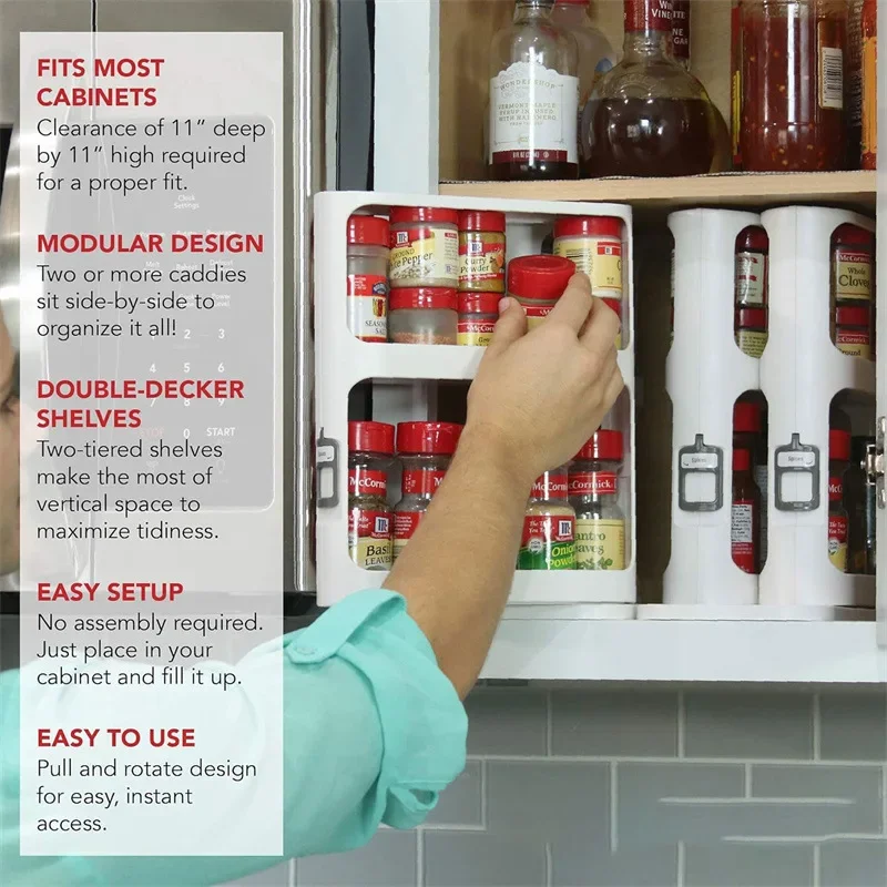 Wielowarstwowy obrotowy regał  – Food Storage Without Plastic recenzja i cena
