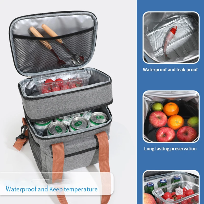 Termiczna torba na lunch, dwuw – Xxl Food Storage Container recenzja i cena