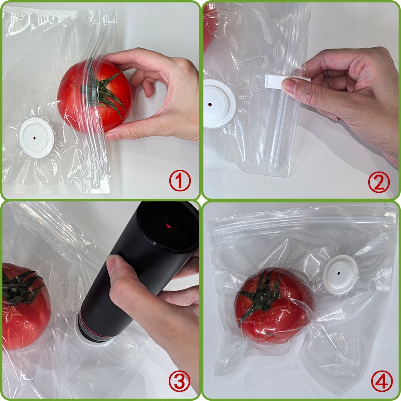 Nowe Wielorazowe Worki Próżnio – Food Storage Bags Reusable recenzja i cena