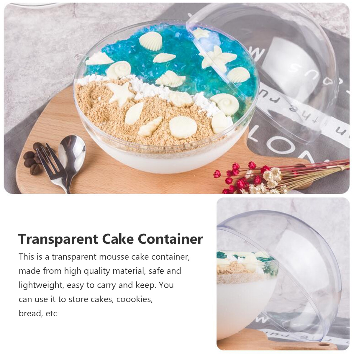 10 szt. Przezroczyste pojemnik – Food Storage Box Plastic recenzja i cena