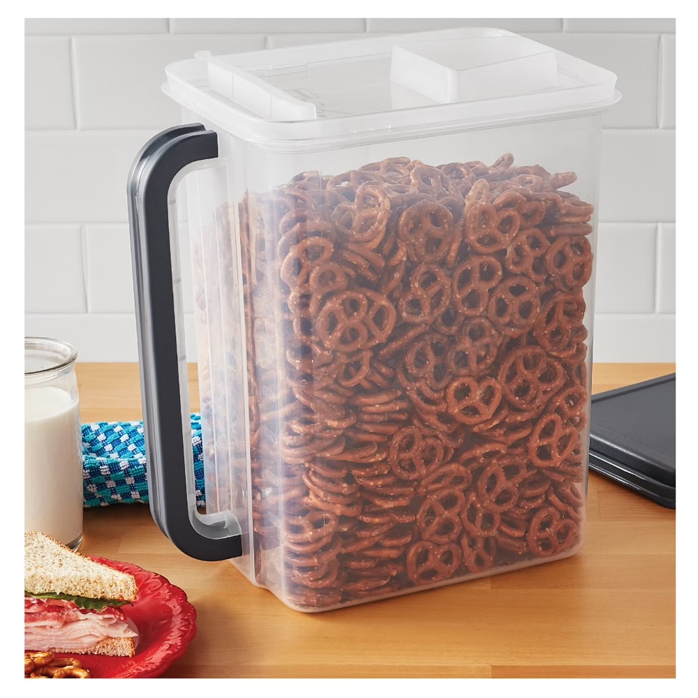 Duży plastikowy pojemnik na ży – Food Storage Large recenzja i cena