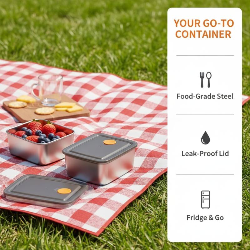Zestaw 4 pojemników na żywność – Food Storage Jar Set recenzja i cena