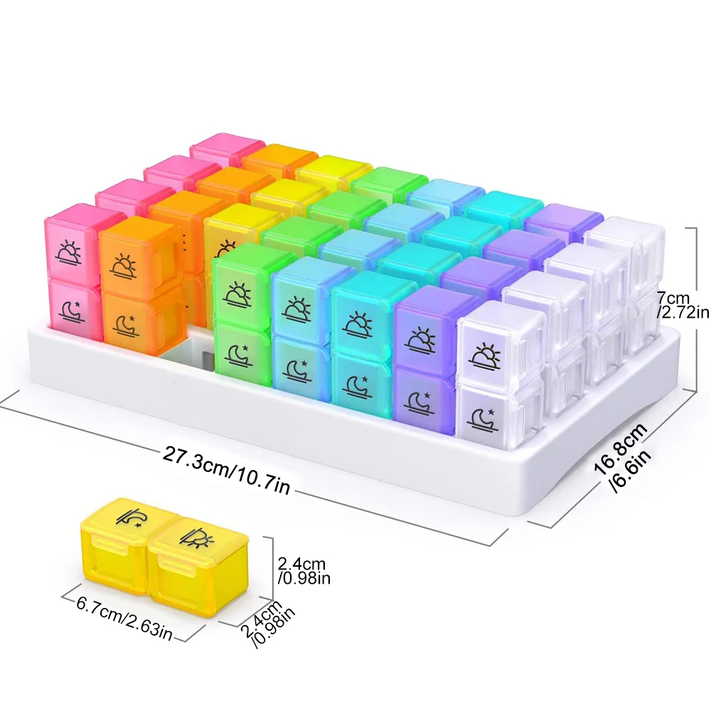 Miesięczny organizer na leki 2 – Food Storage Vault recenzja i cena