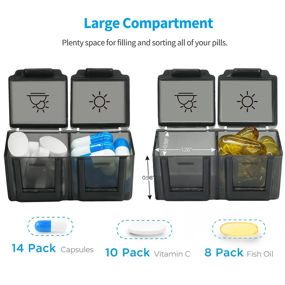Miesięczny organizer na leki 2 – Food Storage Vault recenzja i cena
